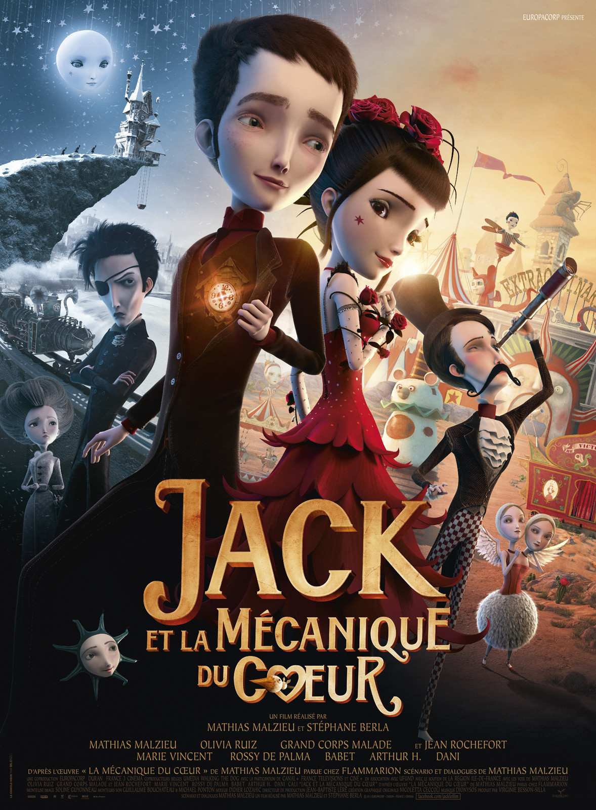 Jack et la mécanique du cœur - Séances Spéciales - Horaires Des Séances Du Film Au Coeur Du Bois